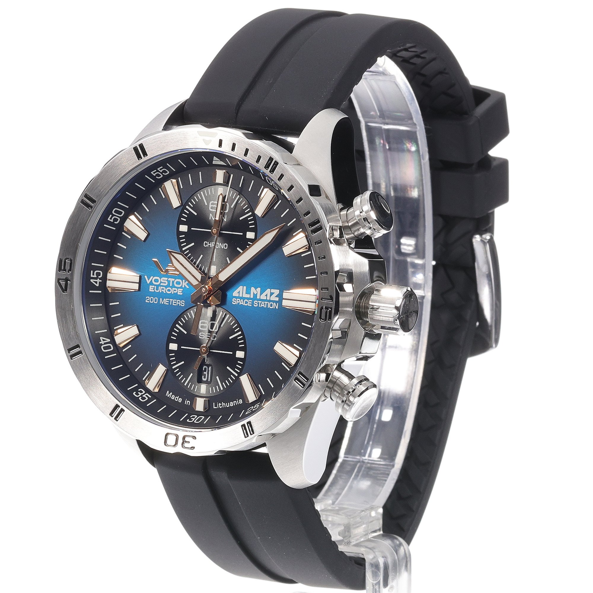 zegarek Vostok Europe 6S11-320A675S kwarcowy męski Almaz - miniatura 2