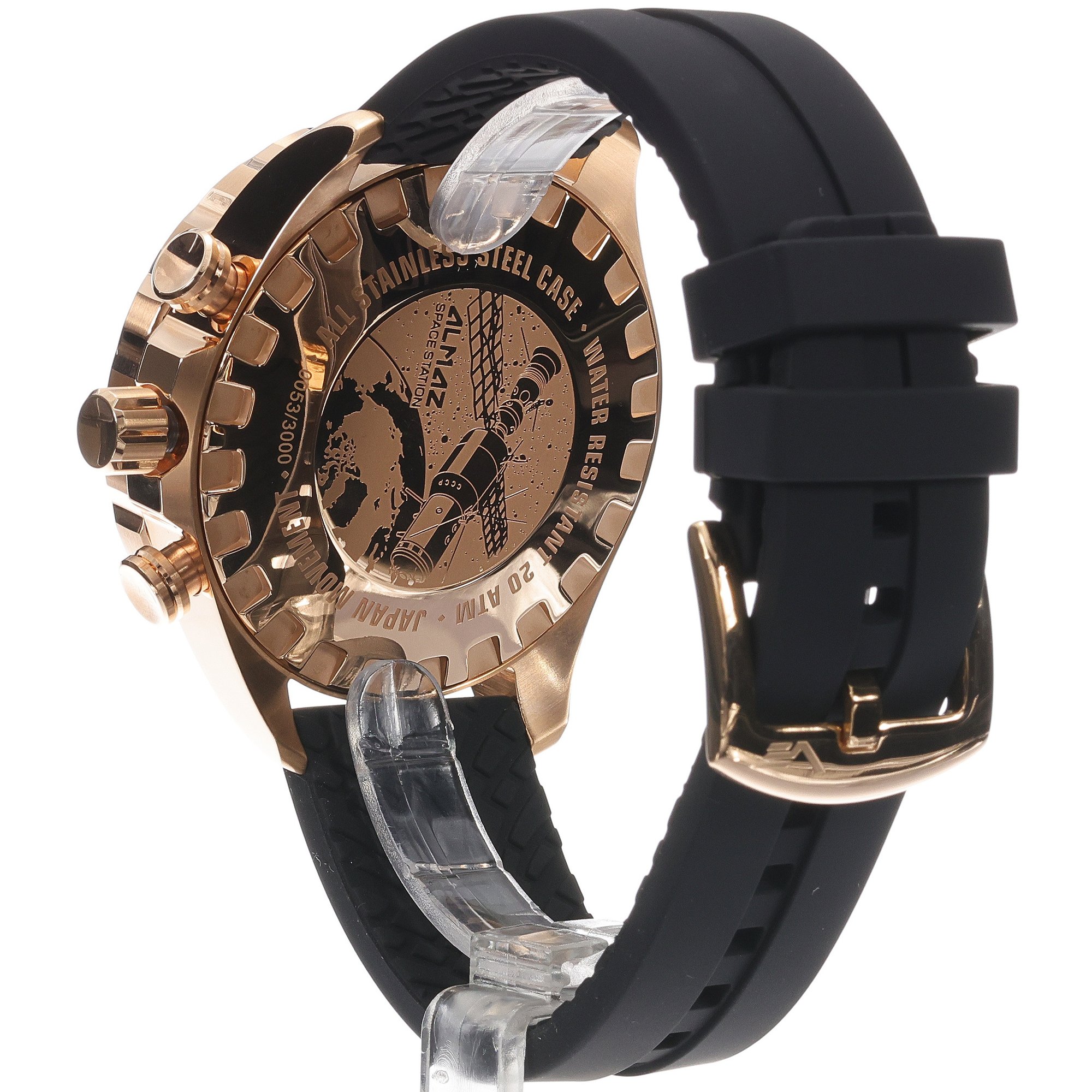 zegarek Vostok Europe 6S11-320B676S męski z chronograf Almaz - miniatura 4