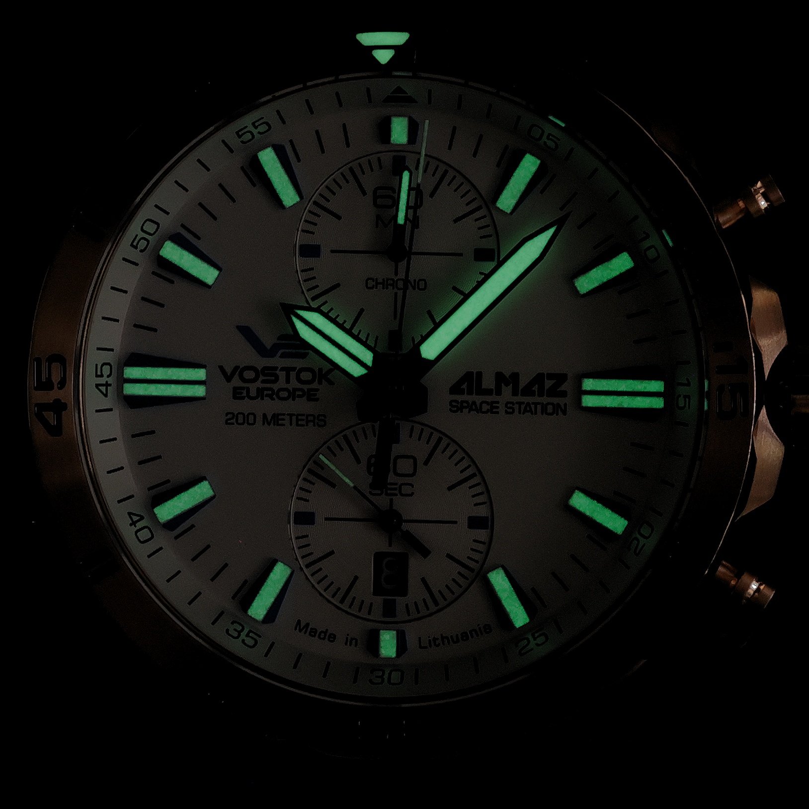 zegarek Vostok Europe 6S11-320B676SB kwarcowy męski Almaz - miniatura 5