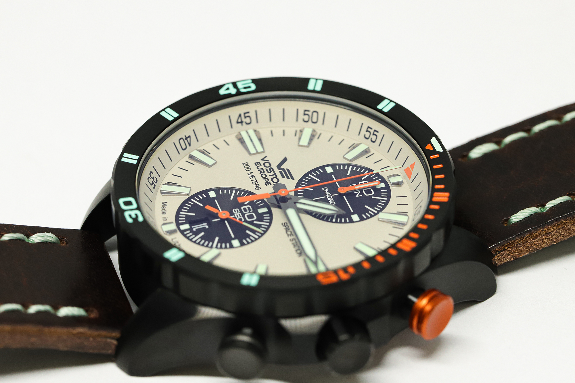 zegarek Vostok Europe 6S11-320C677 Almaz Chrono męski z chronograf Almaz - miniatura 7