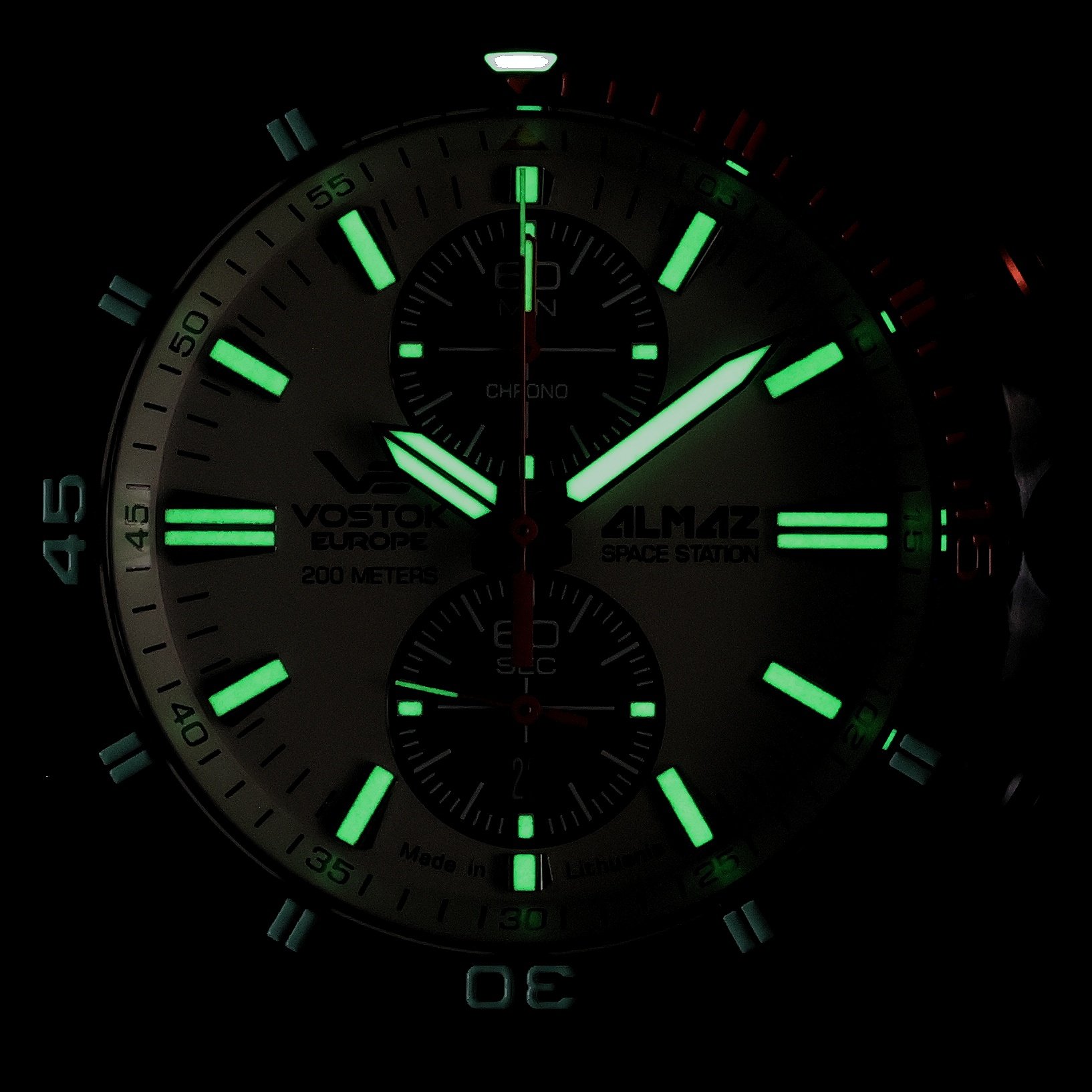 zegarek Vostok Europe 6S11-320C677S kwarcowy męski Almaz - miniatura 5