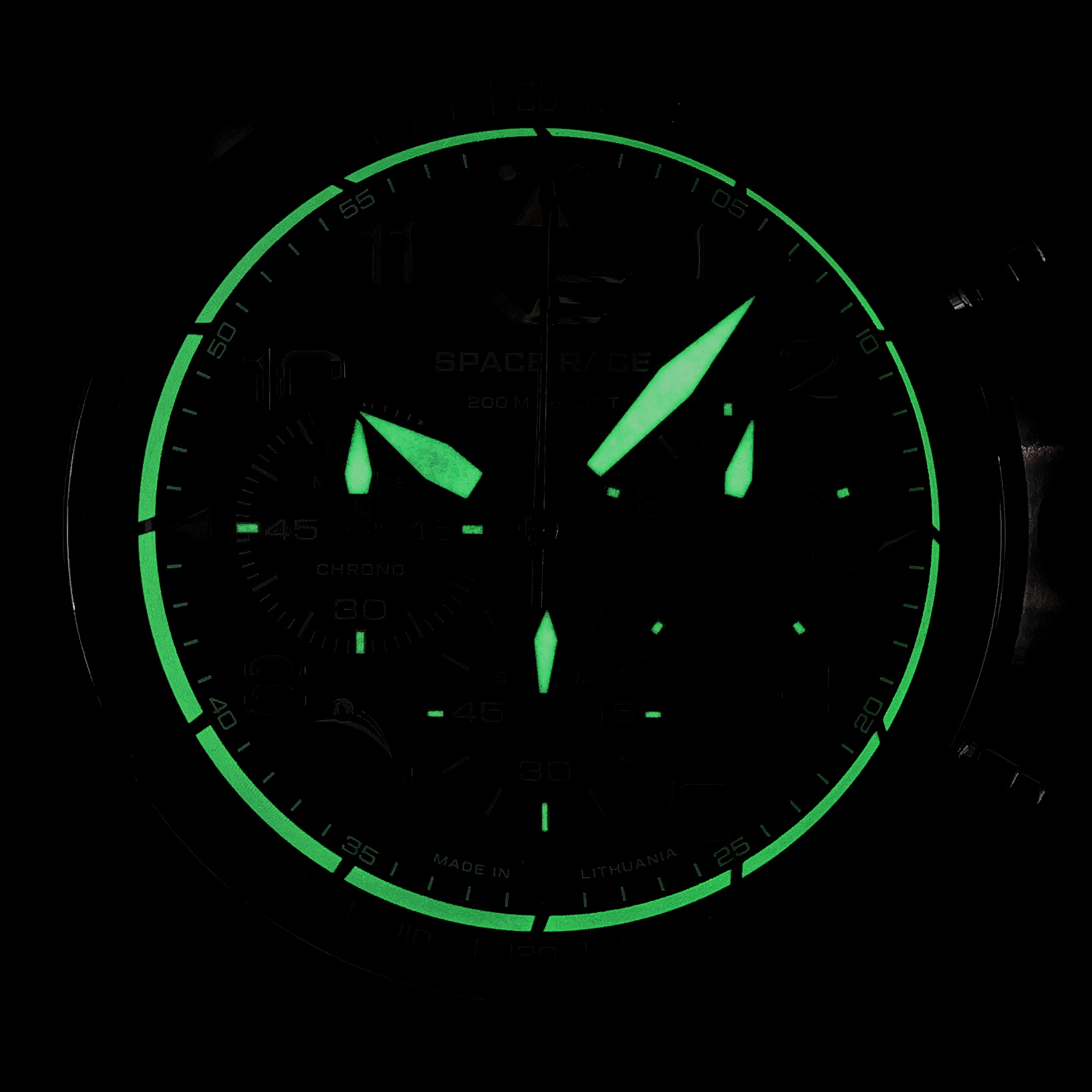 zegarek Vostok Europe 6S20-325A741 kwarcowy męski Space Race Space Race Black Chrono - miniatura 4