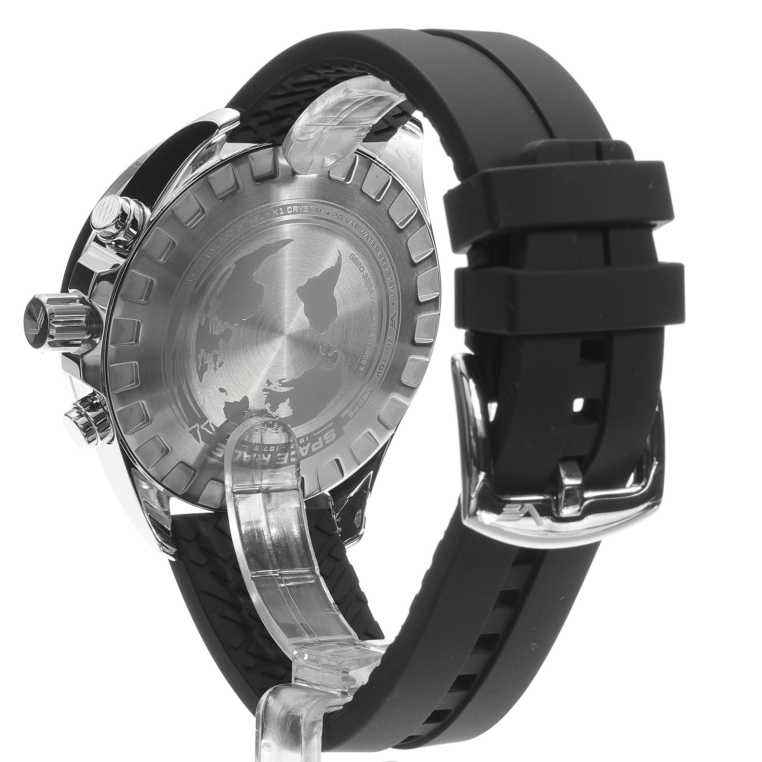 zegarek Vostok Europe 6S20-325A741SB Space Race Black Chrono męski z tachometr Space Race - miniatura 3