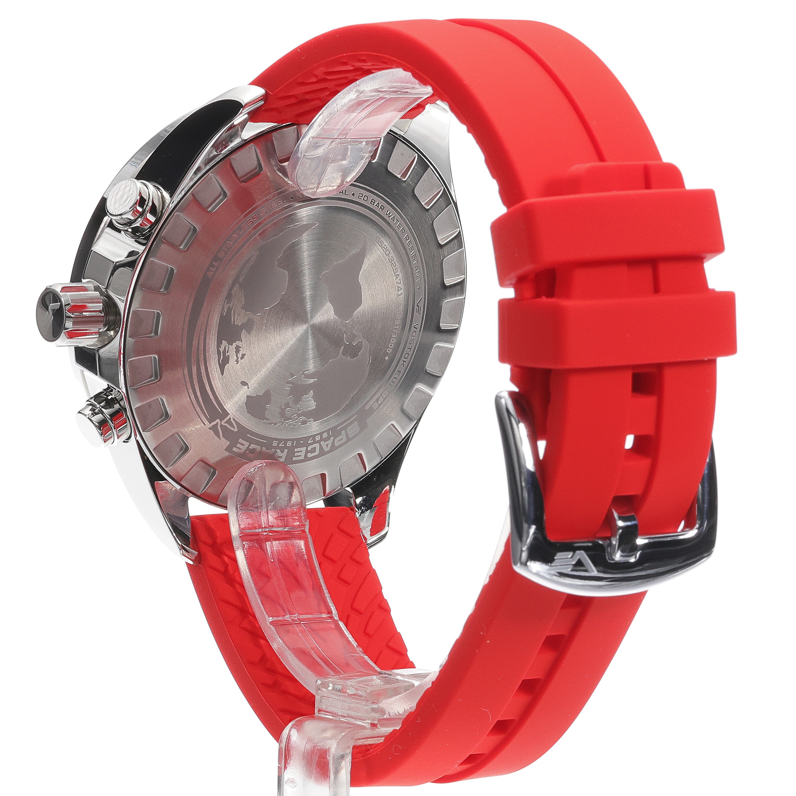zegarek Vostok Europe 6S20-325A741SR Space Race Black Chrono męski z tachometr Space Race - miniatura 3