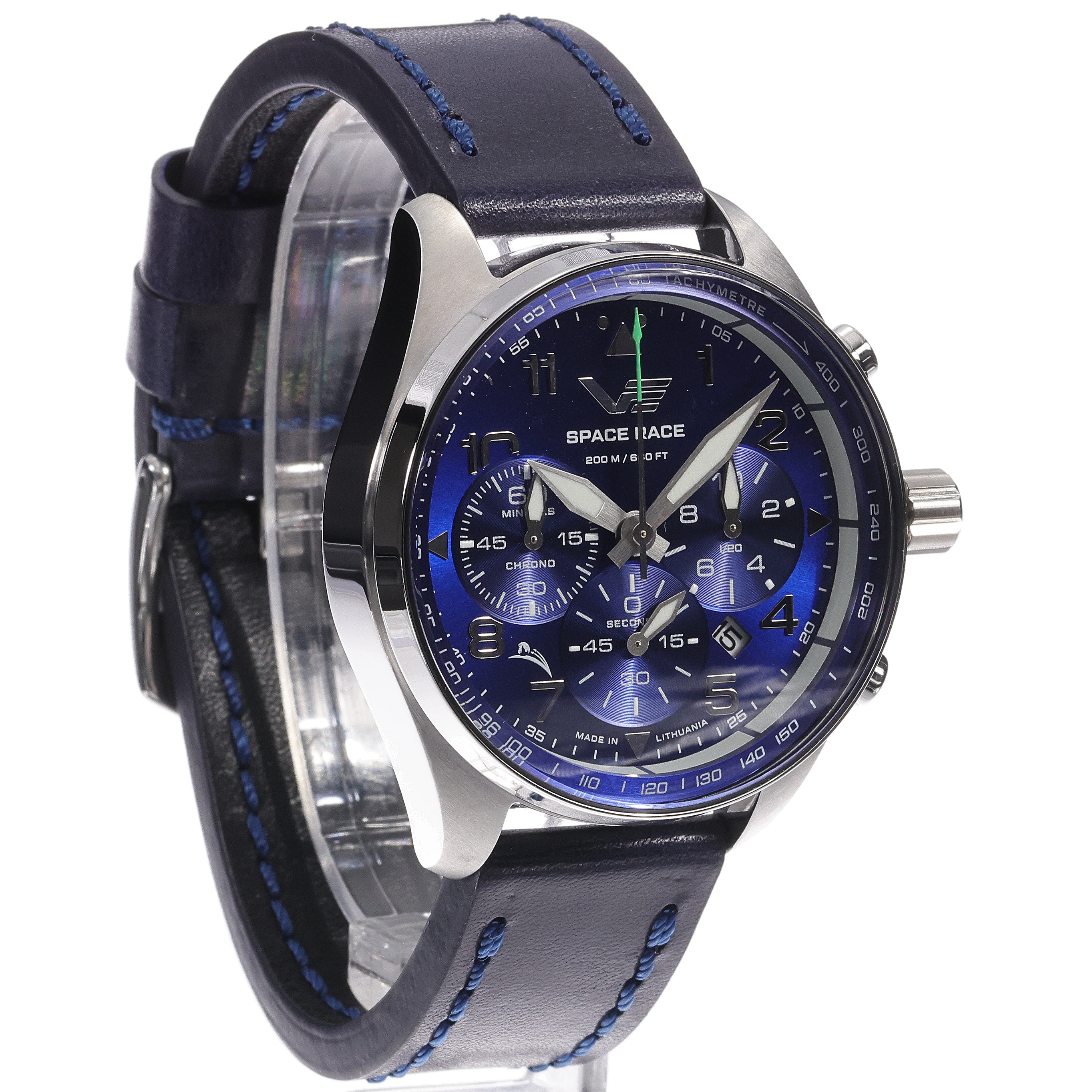 zegarek Vostok Europe 6S20-325A742 srebrny Space Race - miniatura 7