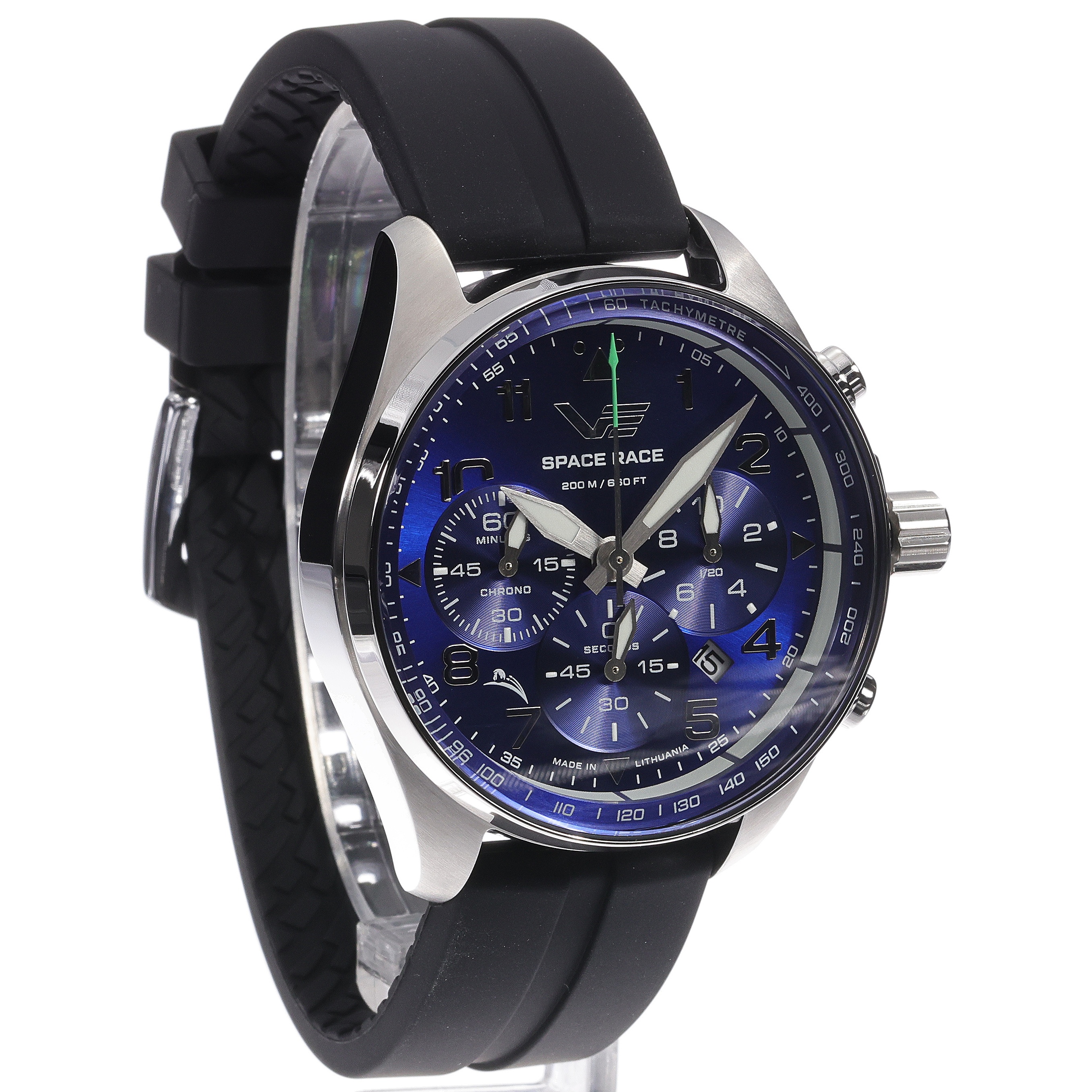 zegarek Vostok Europe 6S20-325A742SB kwarcowy męski Space Race Space Race Blue Chrono - miniatura 6