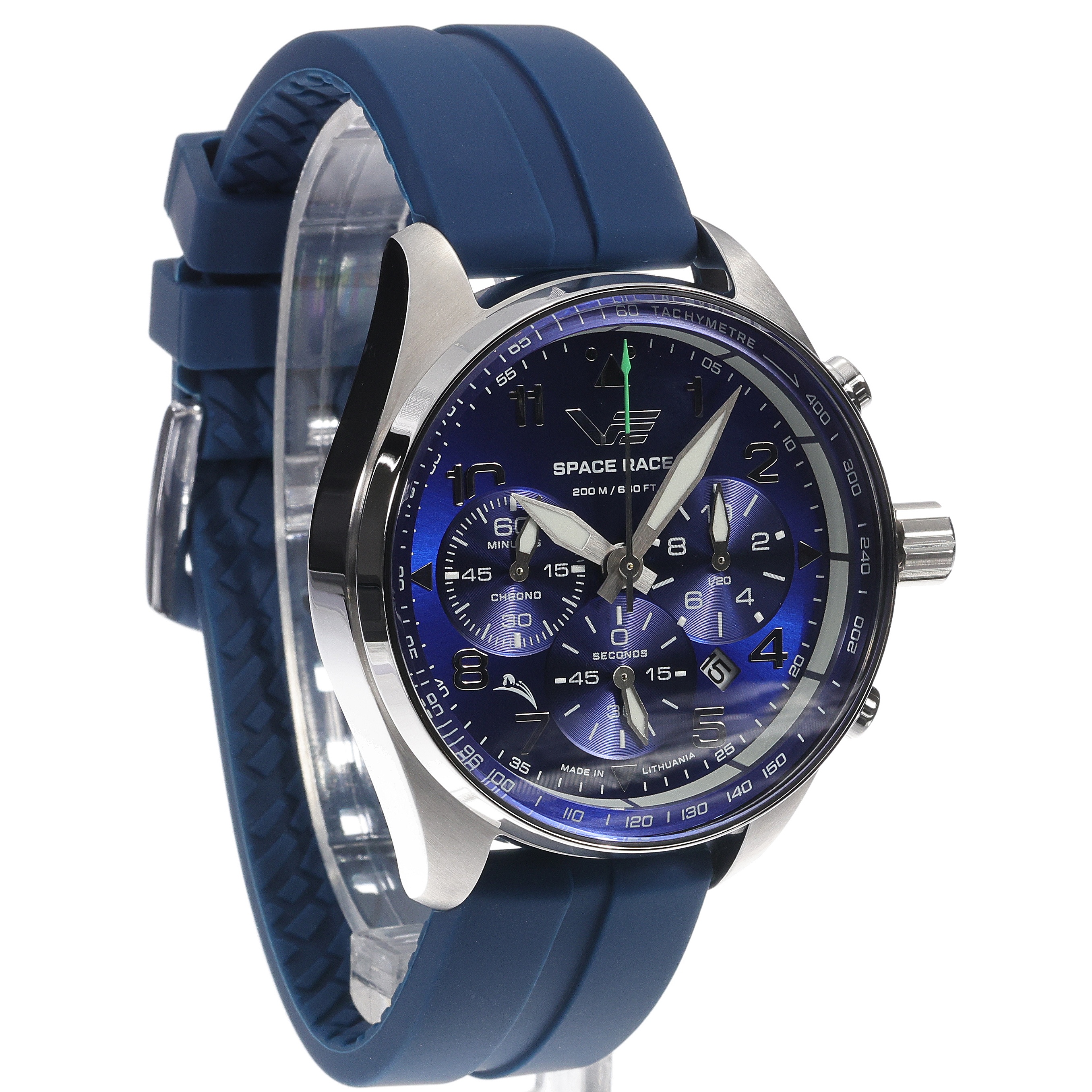 zegarek Vostok Europe 6S20-325A742SBL kwarcowy męski Space Race Space Race Blue Chrono - miniatura 6
