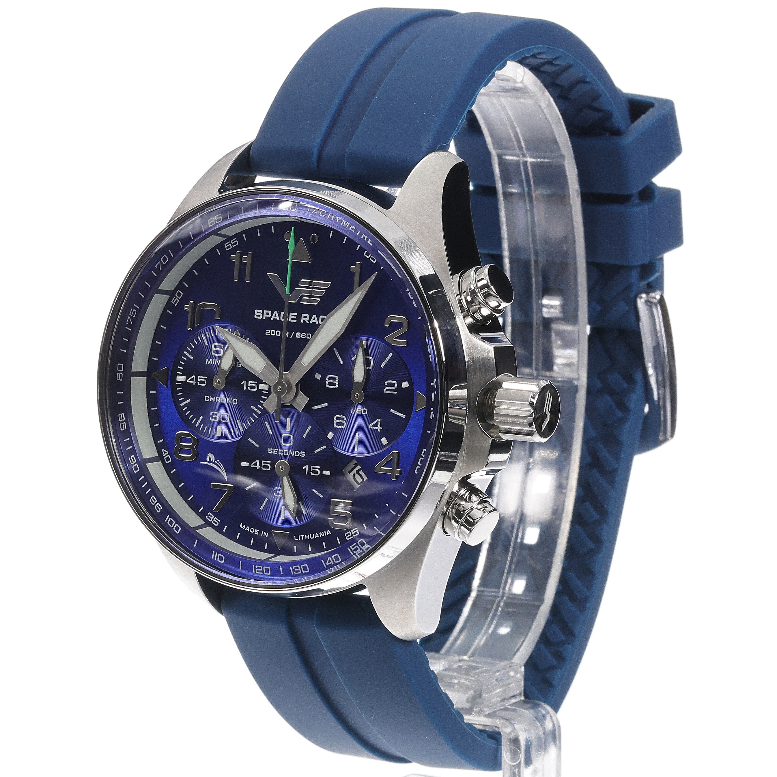 zegarek Vostok Europe 6S20-325A742SBL srebrny Space Race - miniatura 7
