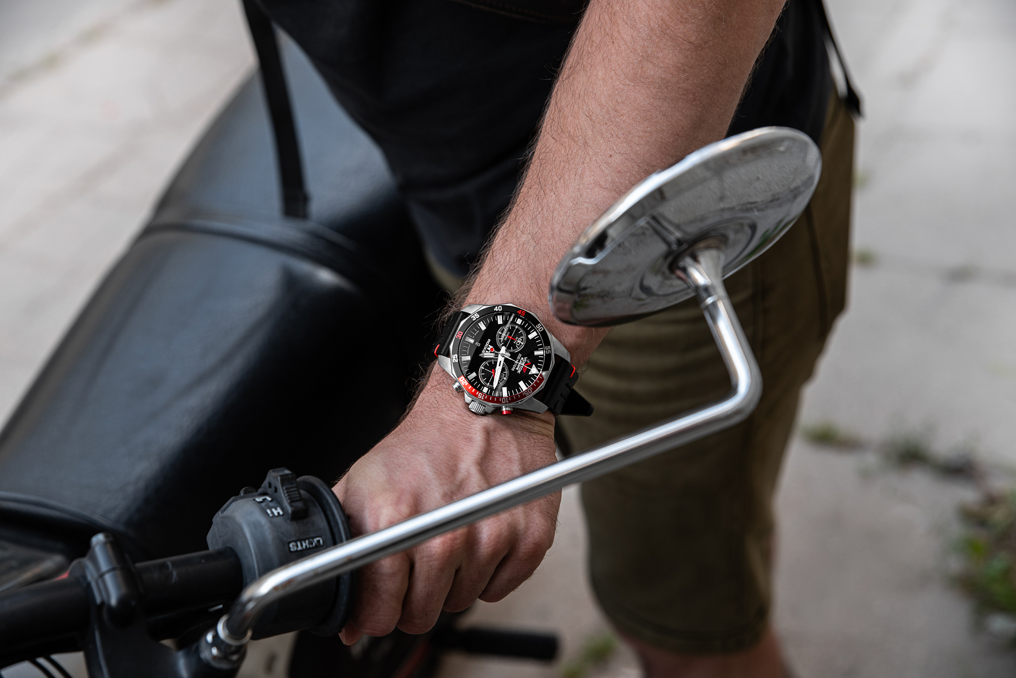 zegarek Vostok Europe 6S21-225A707 Rocket N-1 Chrono męski z chronograf N1 Rocket - miniatura 3
