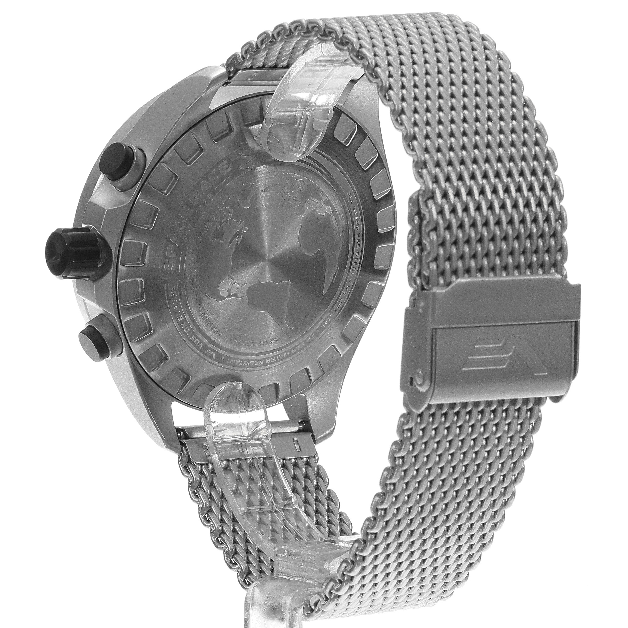 zegarek Vostok Europe 6S30-325A743B Space Race White Chrono męski z tachometr Space Race