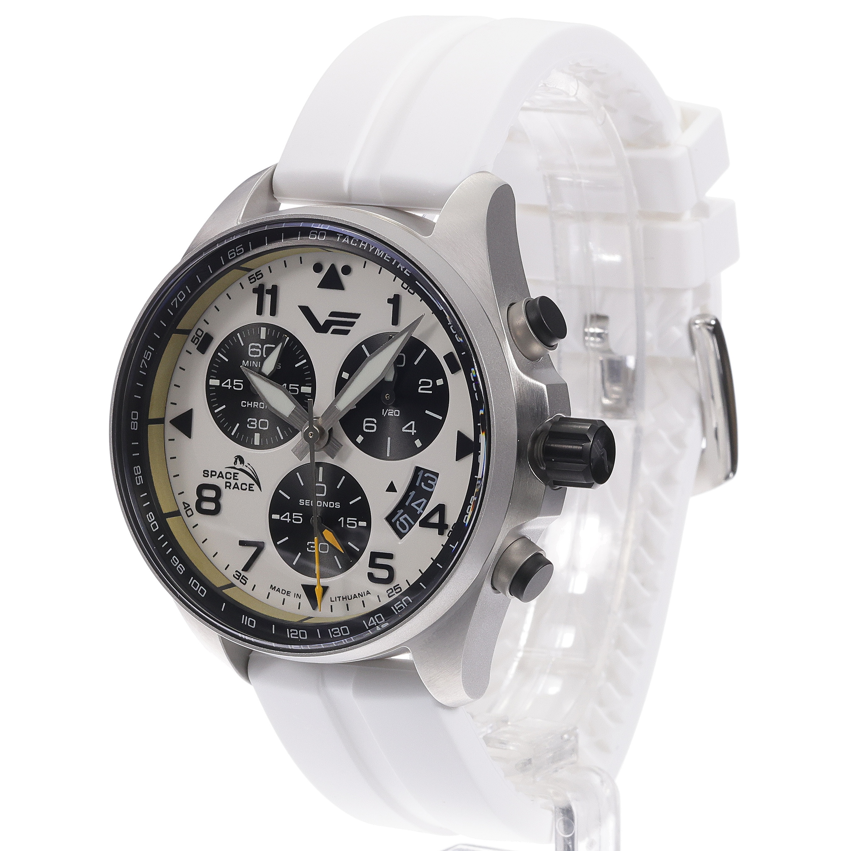 zegarek Vostok Europe 6S30-325A743SW kwarcowy męski Space Race Space Race White Chrono - miniatura 6