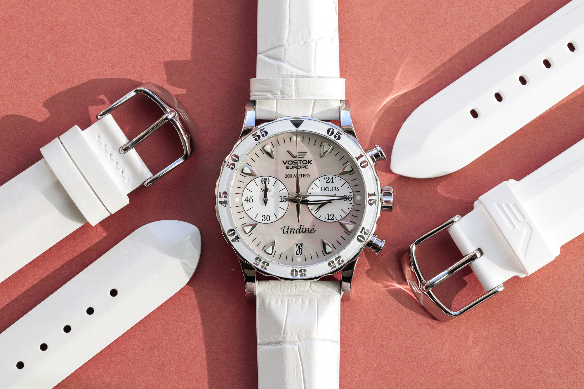 zegarek Vostok Europe VK64-515A671BB Undine Chrono damski z chronograf Undine - miniatura 3