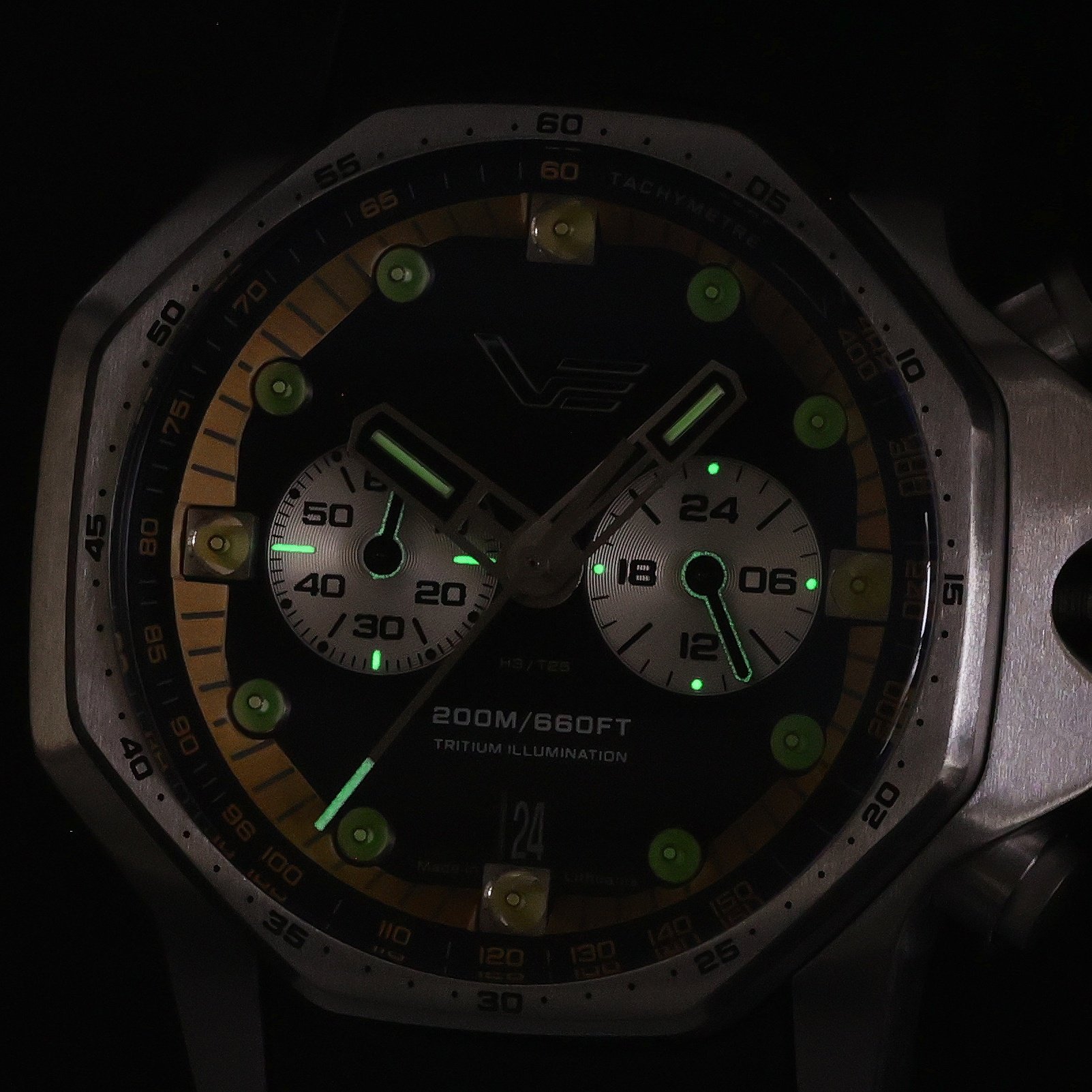 zegarek Vostok Europe VK64-640A698 srebrny Atomic Age - miniatura 5