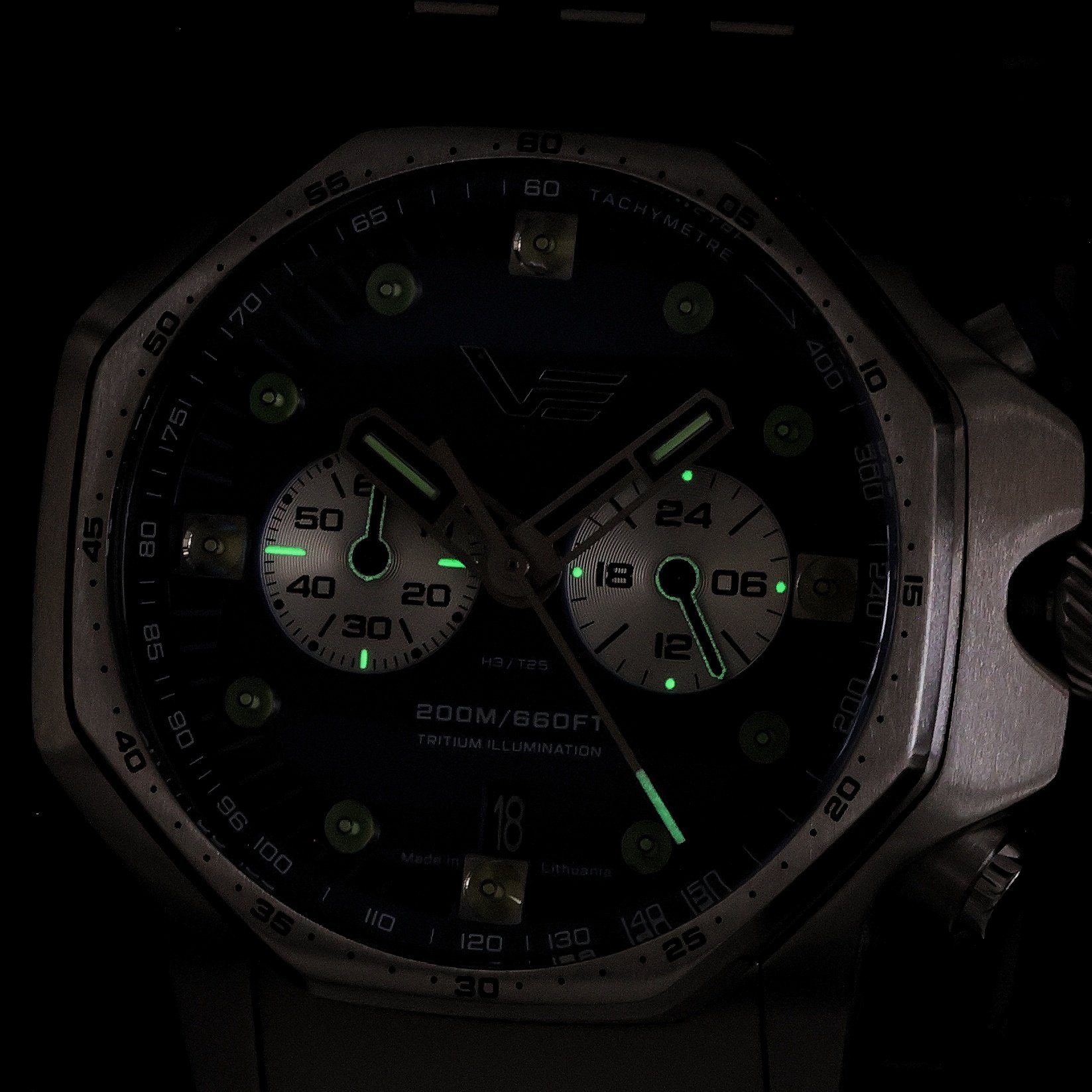 zegarek Vostok Europe VK64-640A700B kwarcowy męski Atomic Age - miniatura 5