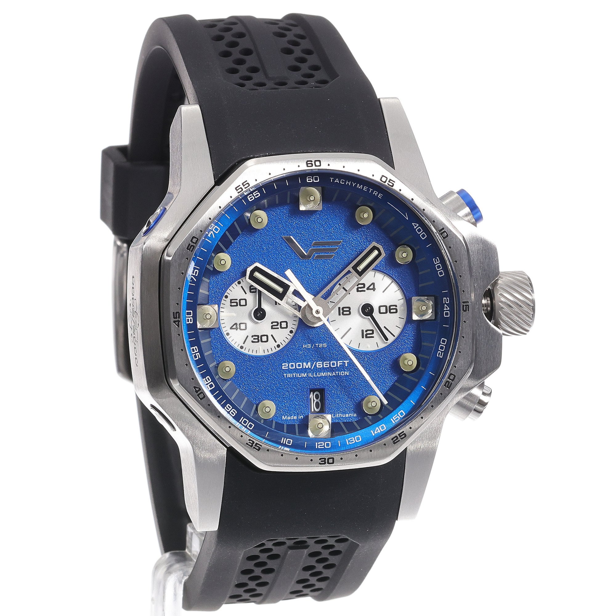 zegarek Vostok Europe VK64-640A700SB srebrny Atomic Age - miniatura 3