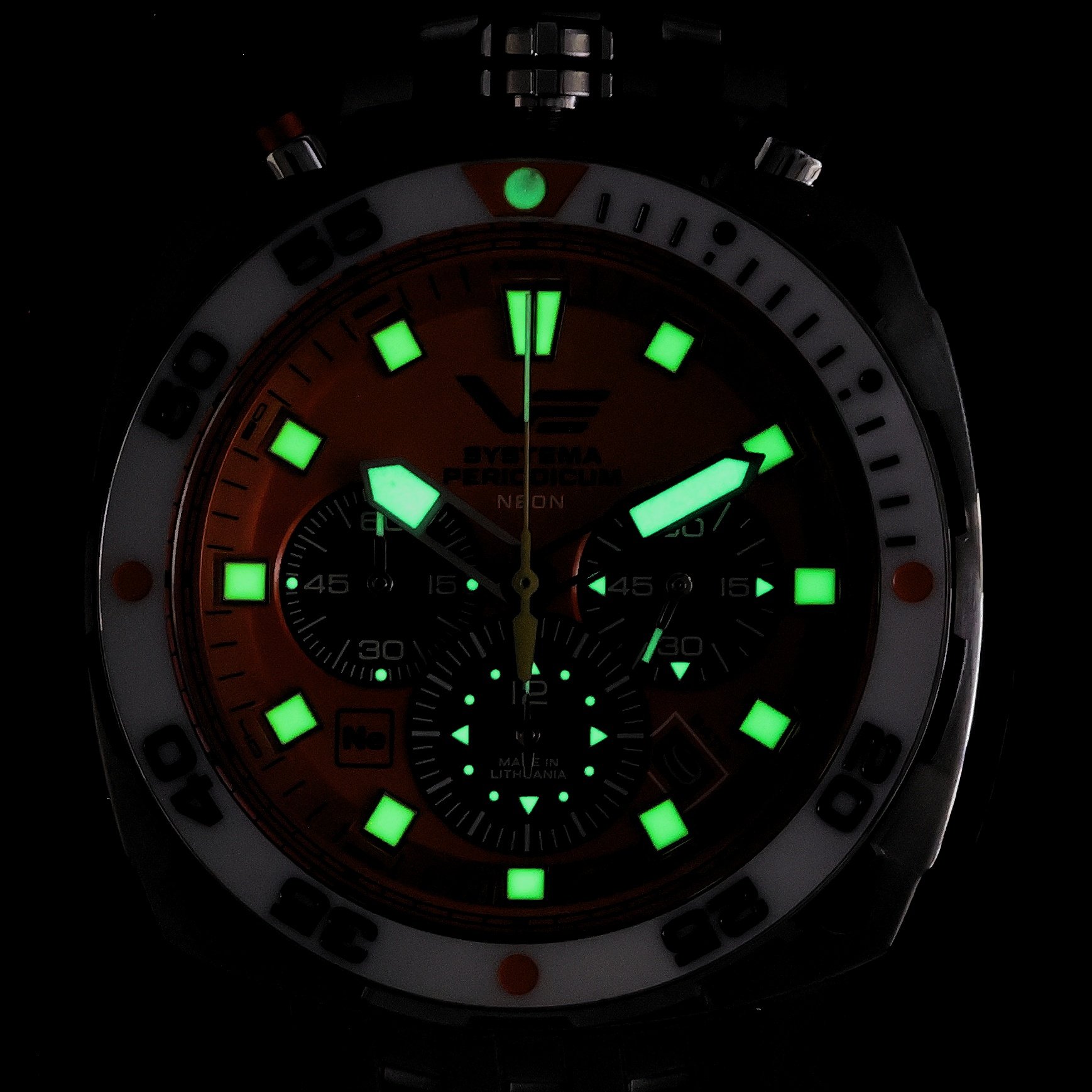 zegarek Vostok Europe VK67-650A723B srebrny Systema Periodicum - miniatura 5