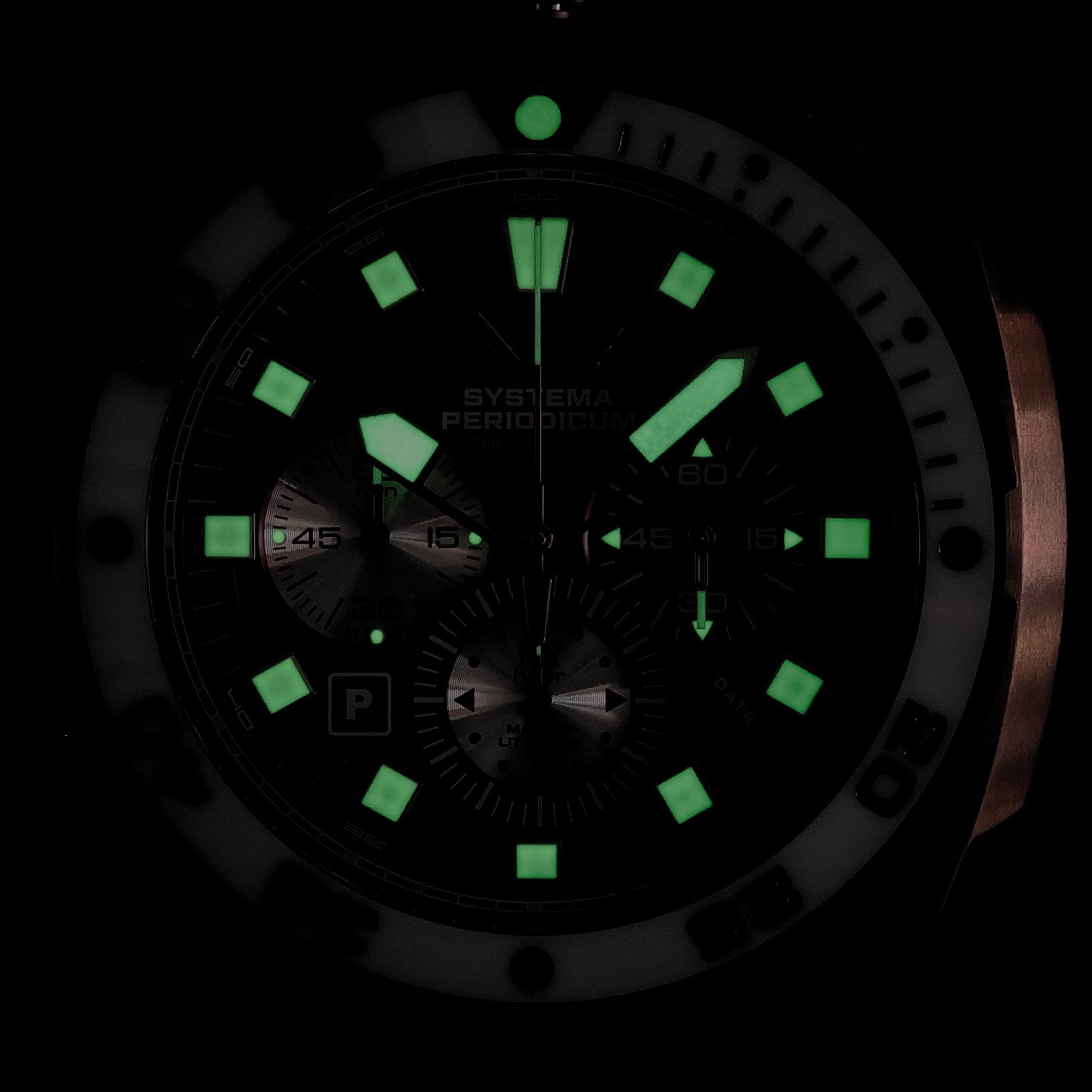 zegarek Vostok Europe VK67-650E724LBE kwarcowy męski Systema Periodicum Systema Periodicum Phosphorus - miniatura 5