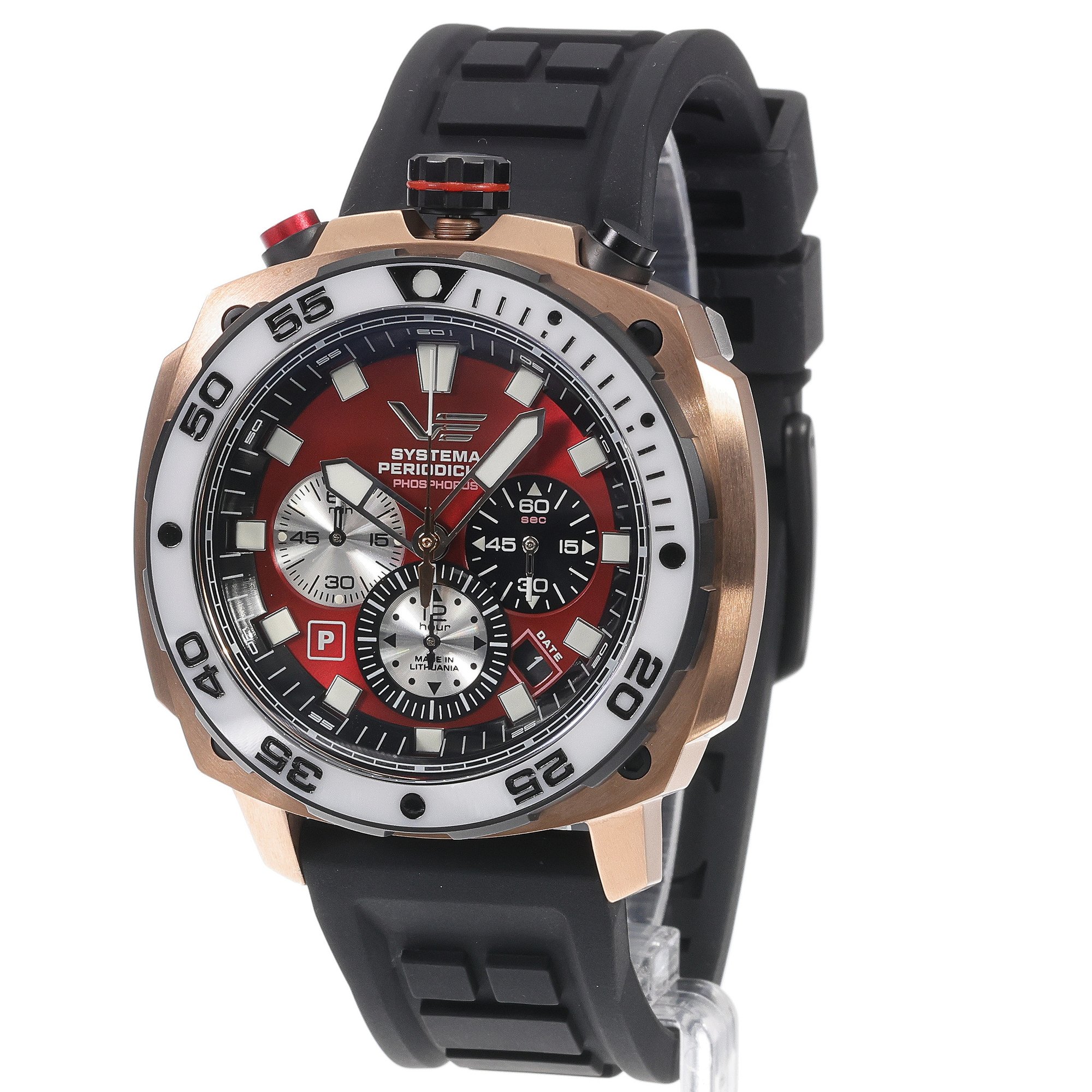 zegarek Vostok Europe VK67-650E724S kwarcowy Systema Periodicum - miniatura 2