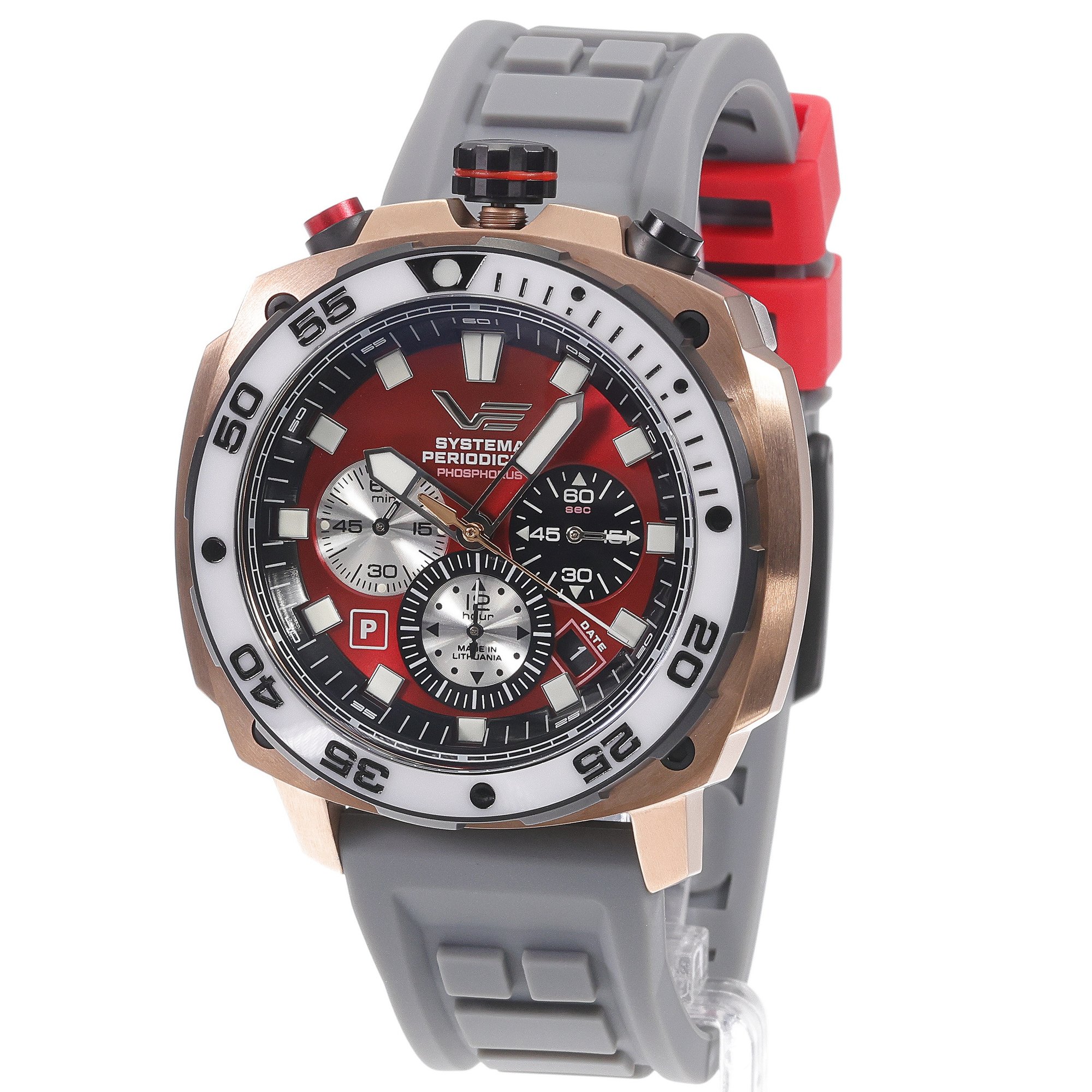 zegarek Vostok Europe VK67-650E724SG kwarcowy Systema Periodicum - miniatura 2