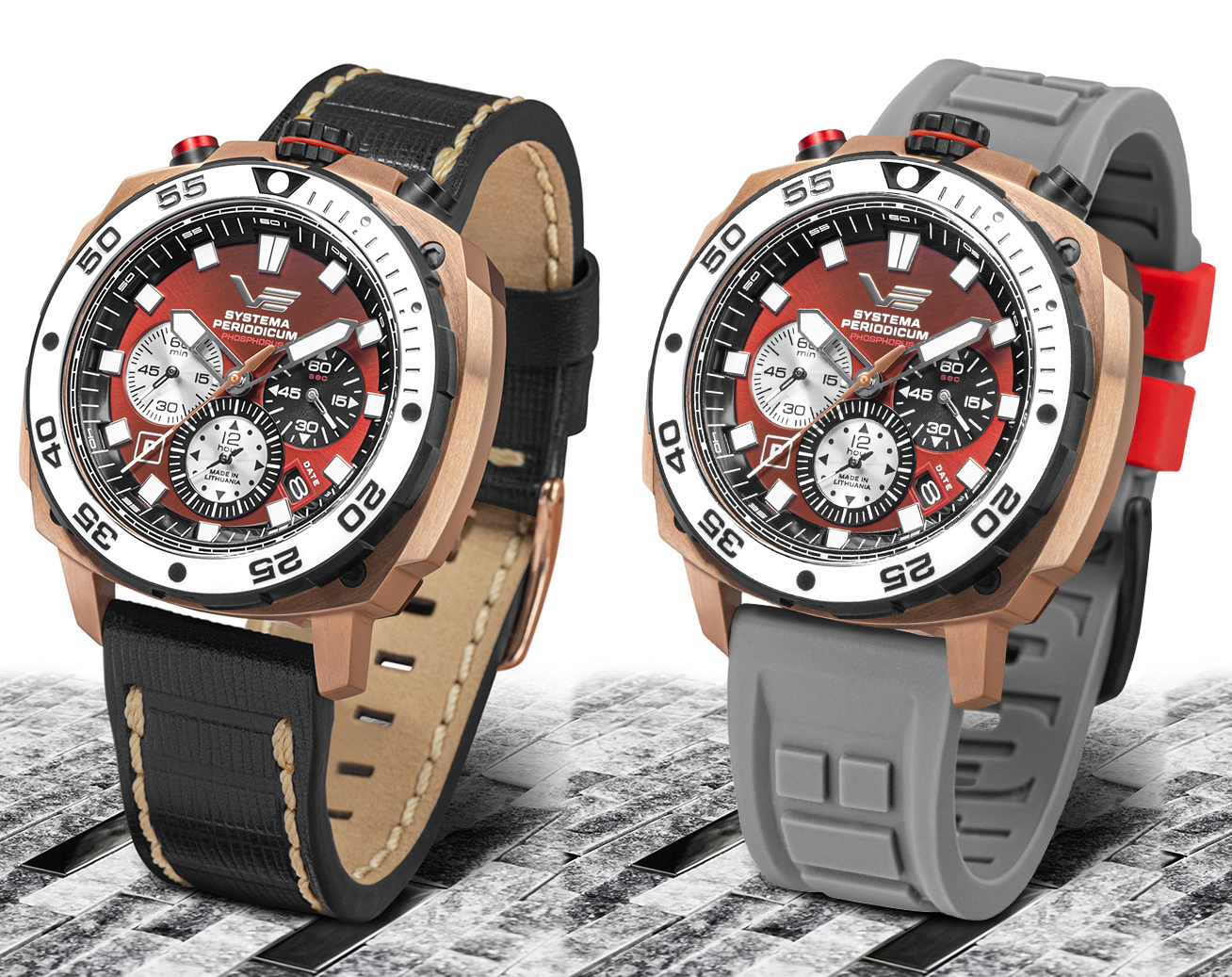 zegarek Vostok Europe VK67-650E724SG Systema Periodicum - miniatura 6