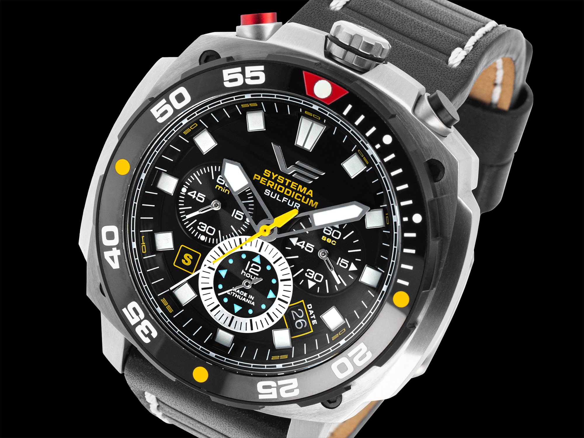 zegarek Vostok Europe VK67-650E725SW Systema Periodicum - miniatura 7