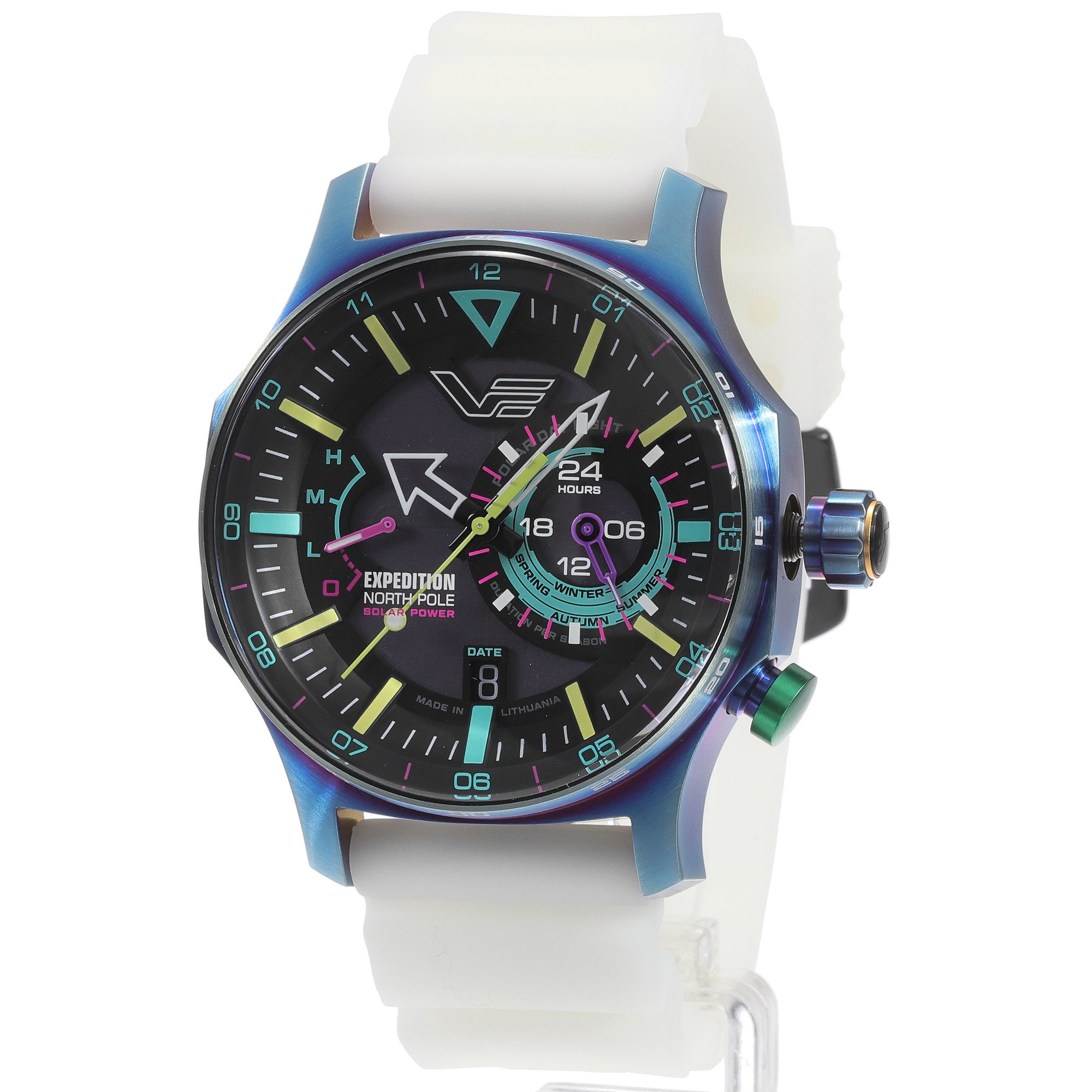 zegarek Vostok Europe VS57-595D737S niebieski Expedition - miniatura 2