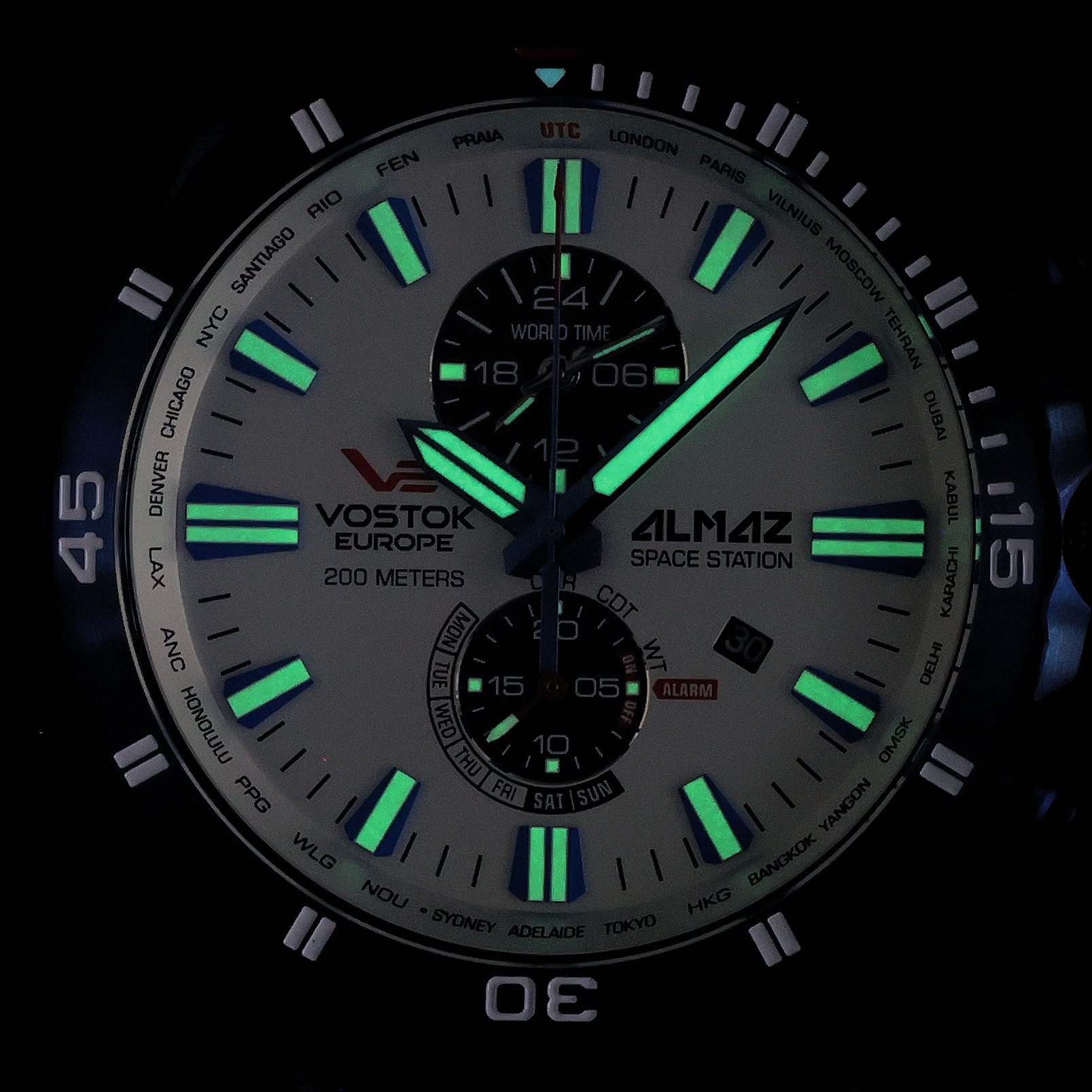 zegarek Vostok Europe YM8J-320D657Sv1 kwarcowy męski Almaz Almaz Multifunction - miniatura 5