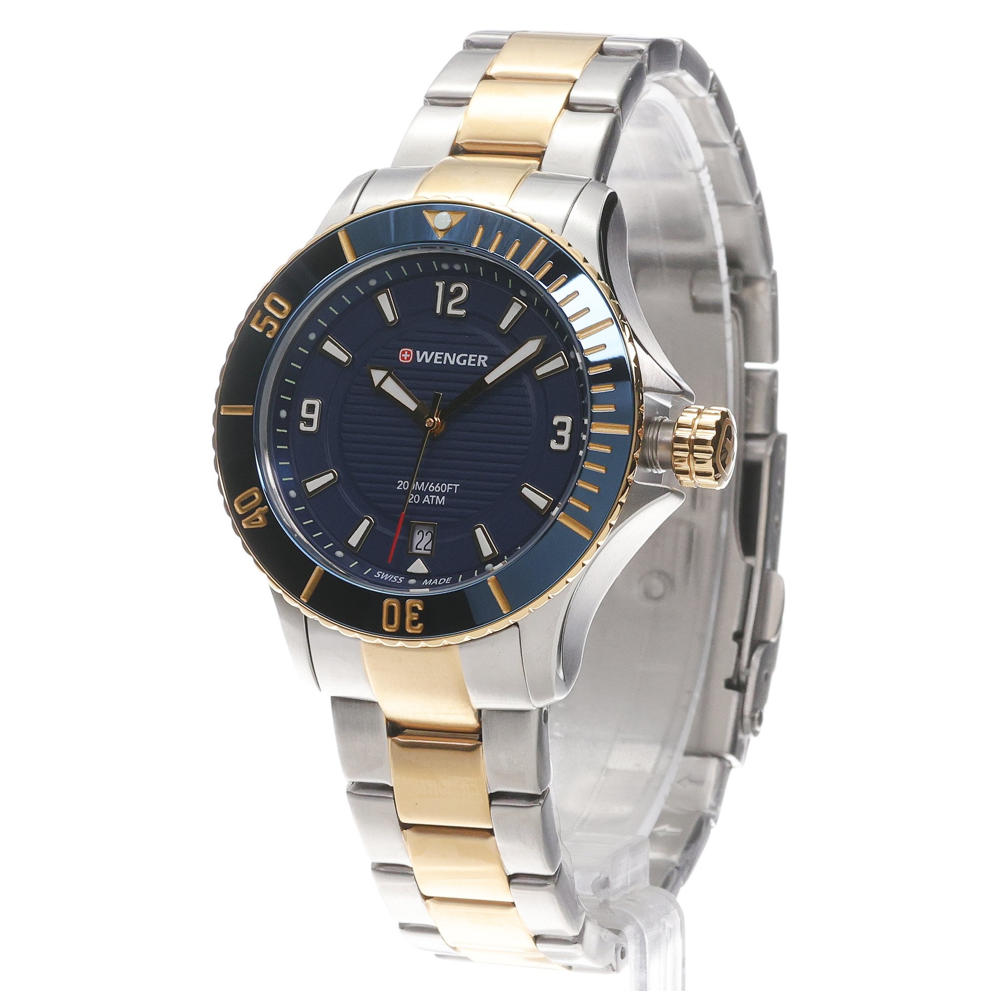 zegarek Wenger 010621114 srebrny Seaforce - miniatura 2