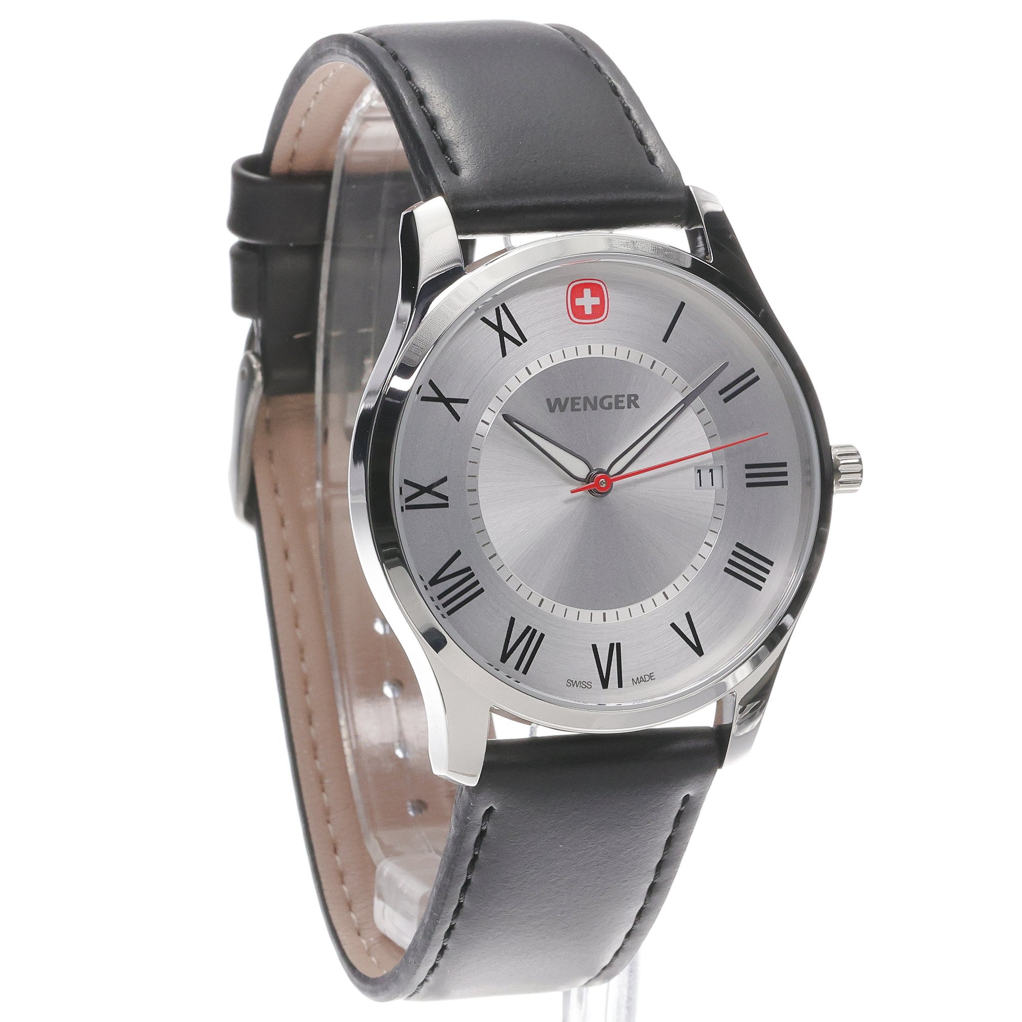 zegarek Wenger 011441139 srebrny City Classic - miniatura 3