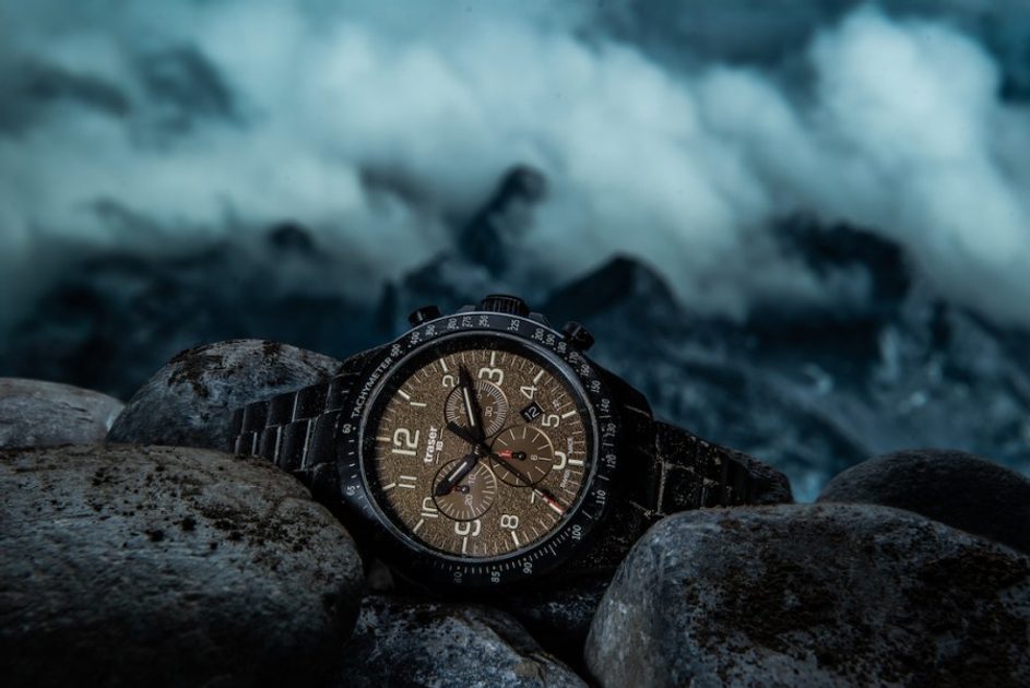 Traser TS-109460 P67 Officer Pro Chronograph Khaki Steel Bracelet zegarek wojskowy P67 Officer Pro - miniatura 4
