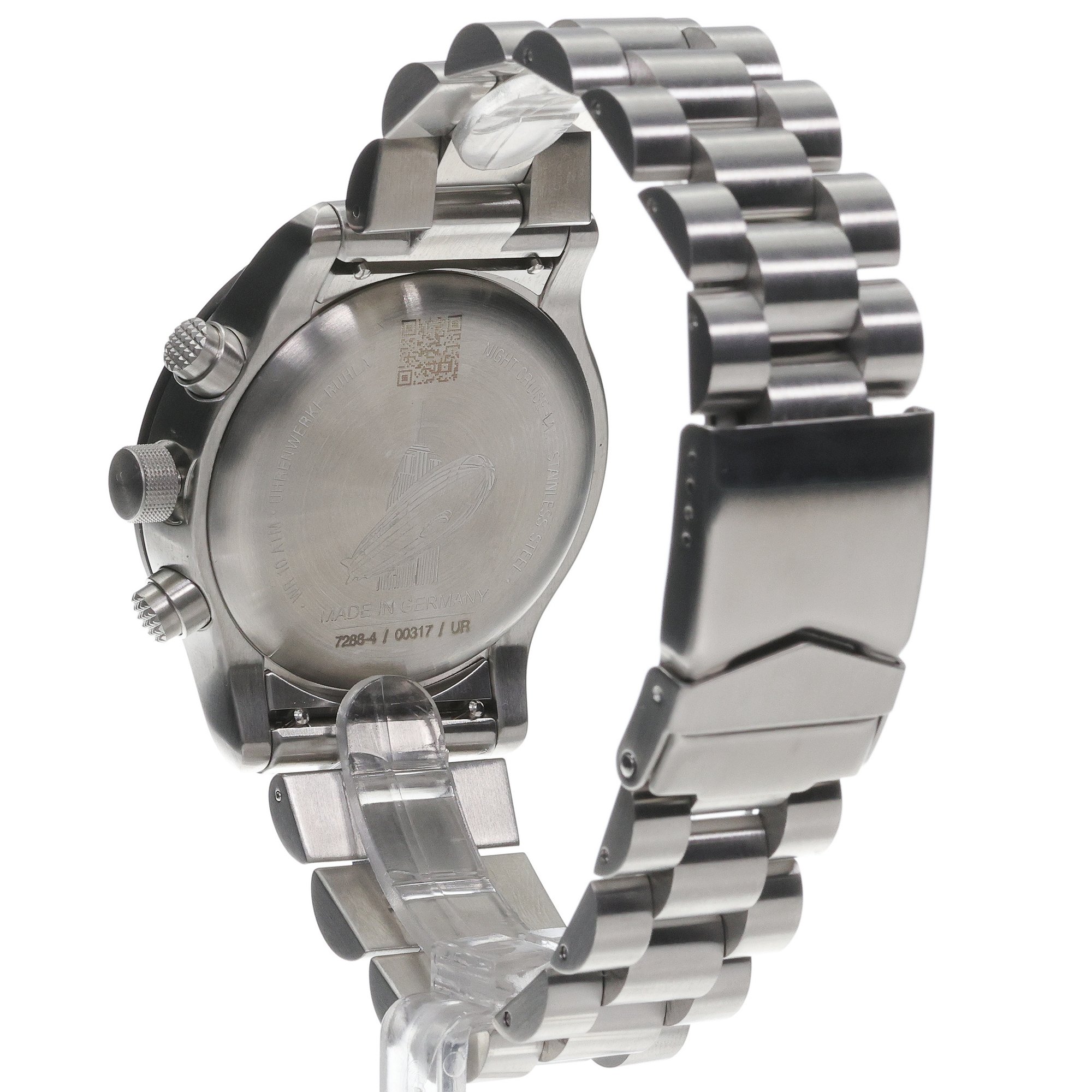 zegarek Zeppelin 7288M4 Night Cruise Quartz Chronograph męski z tachometr Night Cruise - miniatura 4
