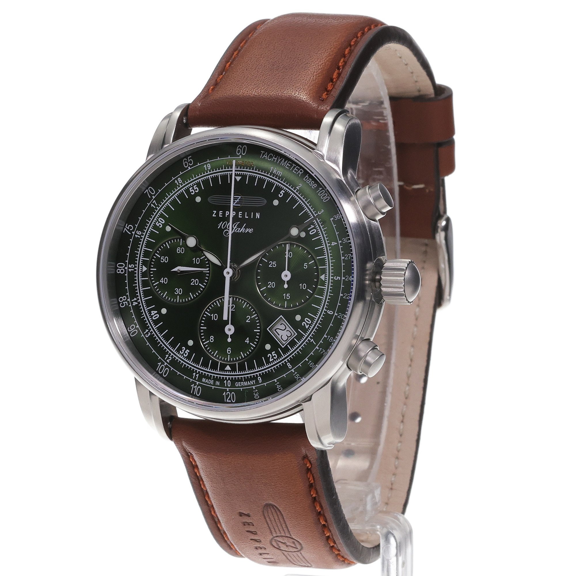 zegarek Zeppelin 86184 automatyczny męski 100 Years Zeppelin Ed 1 100 Years Zeppelin Automatic Chronograph - miniatura 2