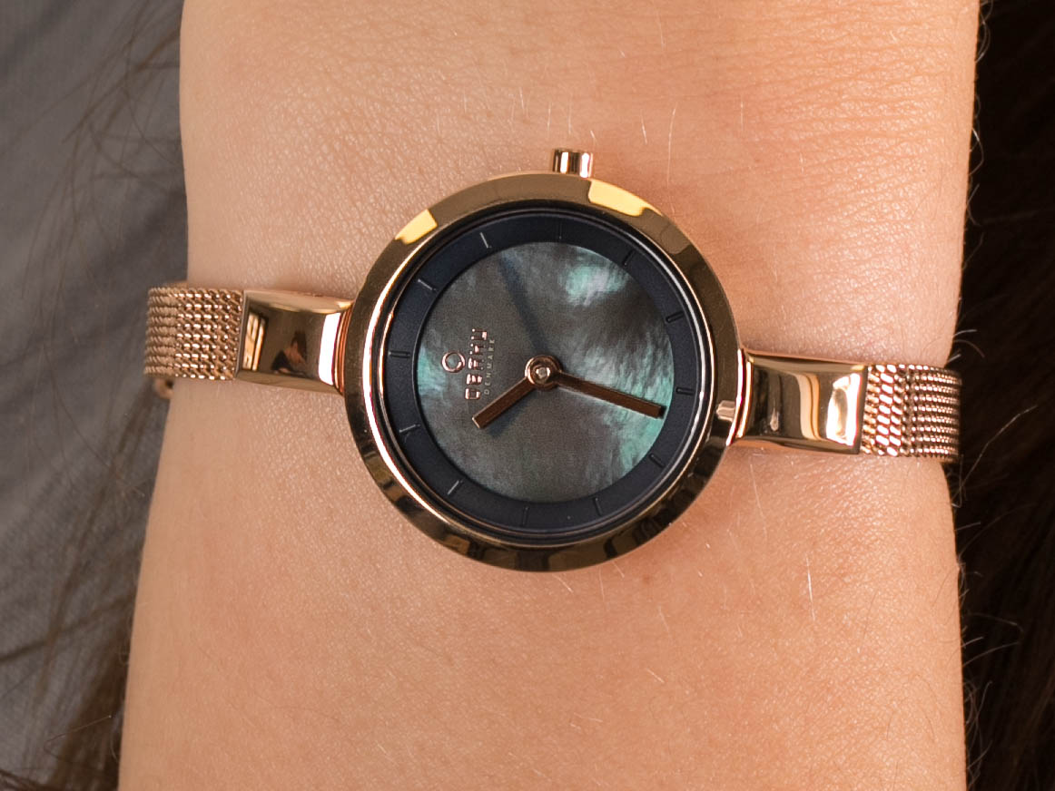 Obaku Denmark V129LVLMV zegarek fashion/modowy Slim - miniatura 2