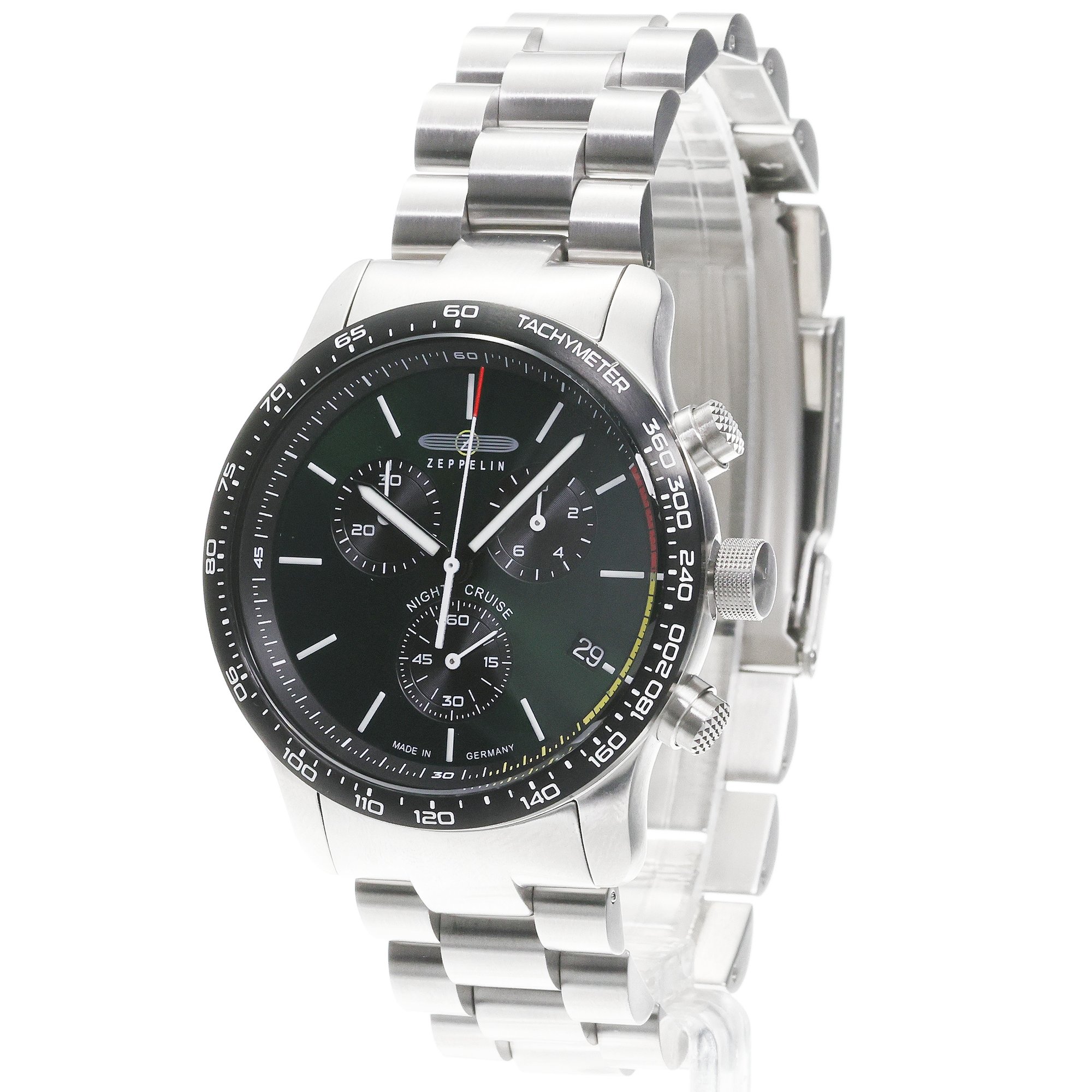 Zeppelin 7288M4 Night Cruise Quartz Chronograph zegarek sportowy Night Cruise - miniatura 2