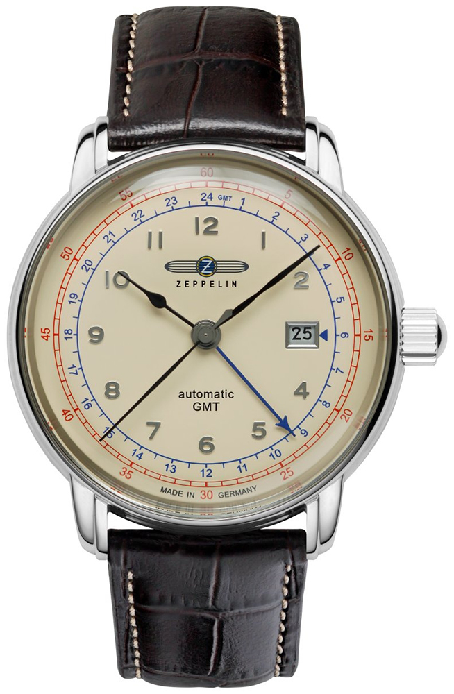 LZ126 Los Angeles Automatic Dual Time Zeppelin 76685 