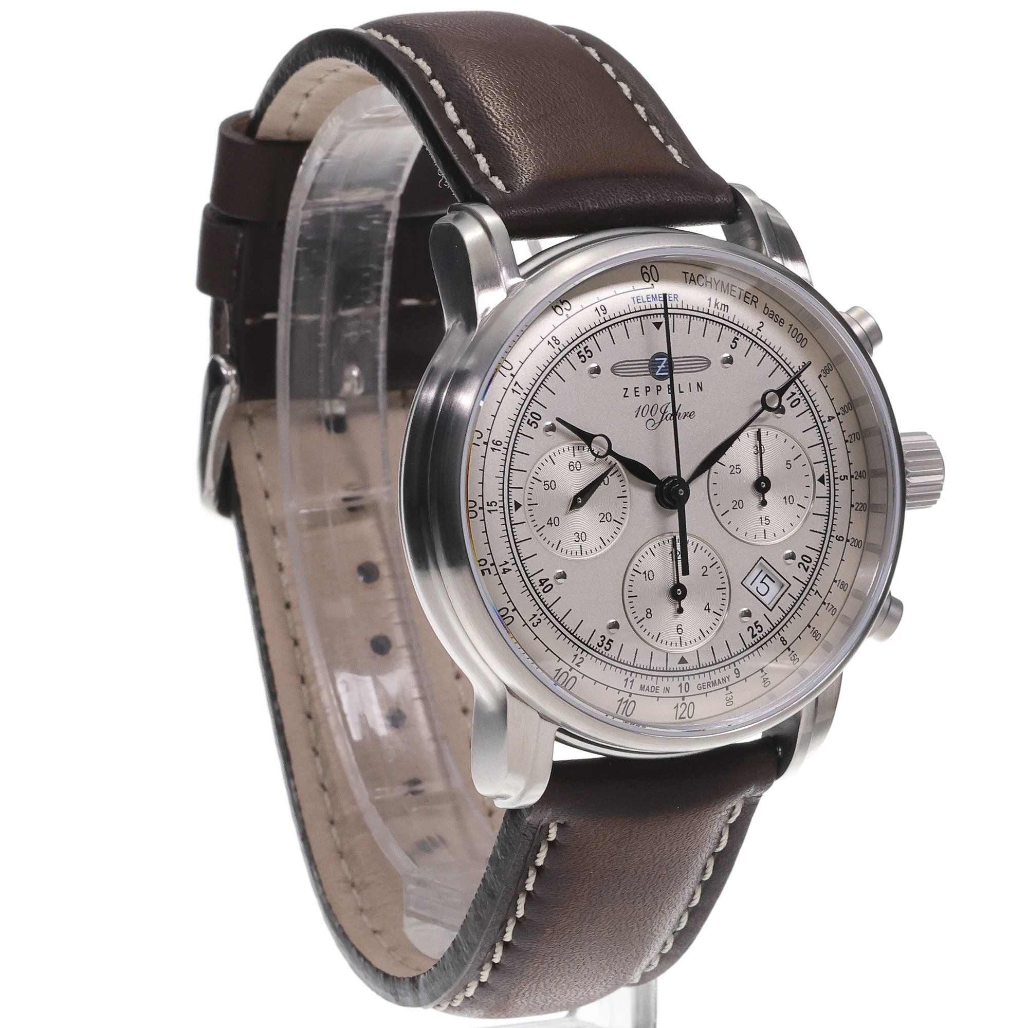 Zeppelin 86181 100 Years Zeppelin Automatic Chronograph zegarek elegancki 100 Years Zeppelin Ed 1 - miniatura 3