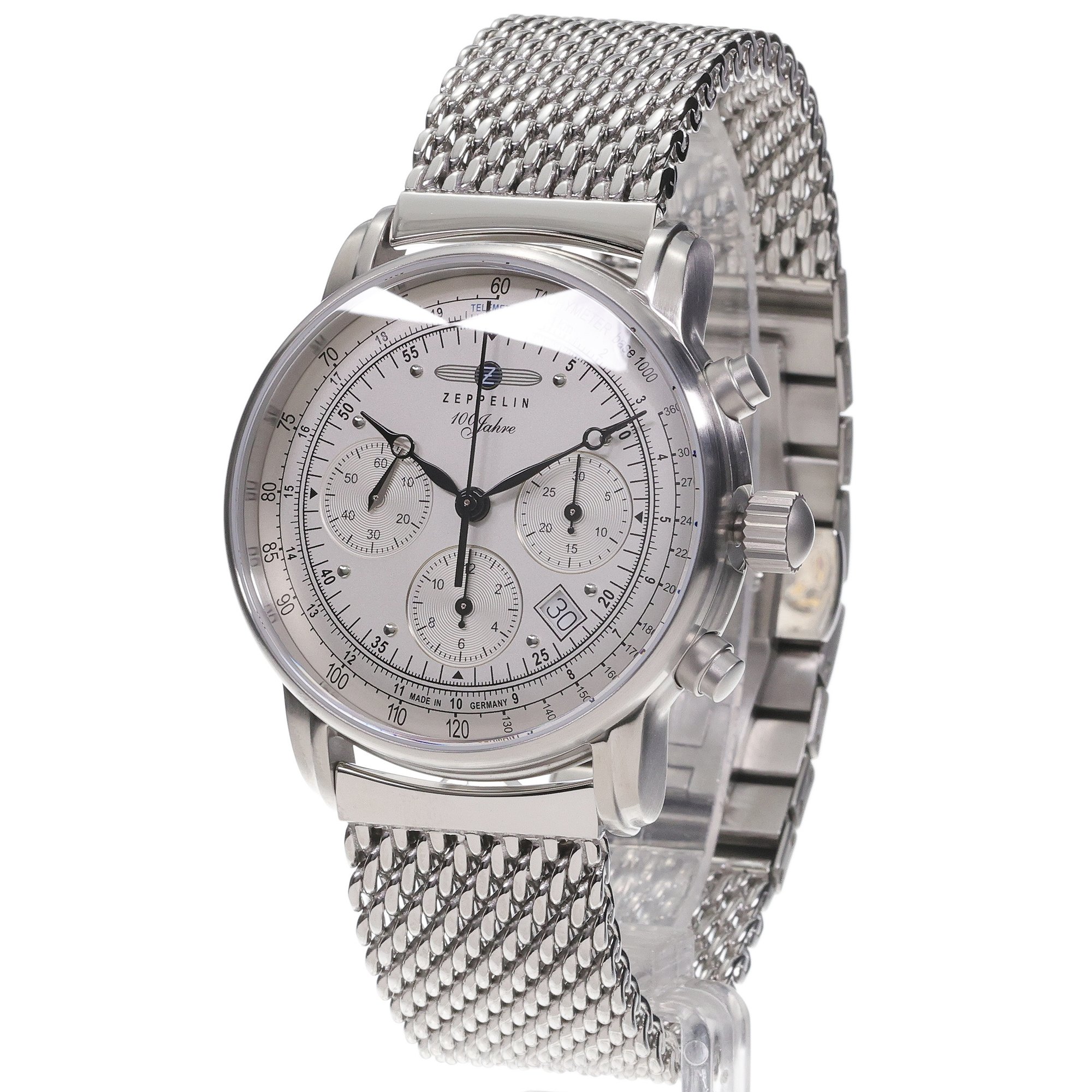 Zeppelin 8618M1 100 Years Zeppelin Automatic Chronograph zegarek elegancki 100 Years Zeppelin Ed 1 - miniatura 2