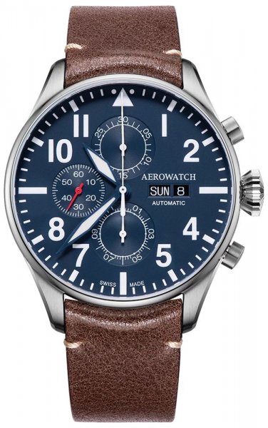 Aerowatch LES GRANDES CLASSIQUES PILOTE 61989-AA05