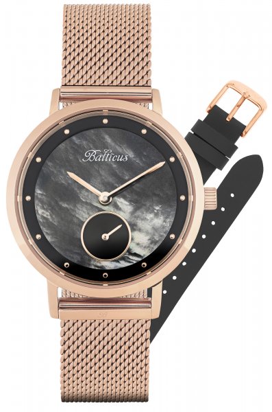 Balticus New Sky Rose Gold Black Pearl - dodatkowy pasek BLT-BALNSRB