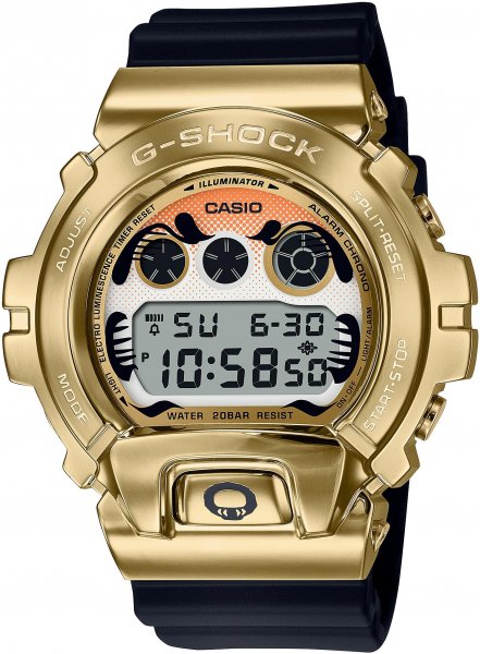 G-SHOCK G-Shock Gold Daruma Doll GM-6900GDA-9ER