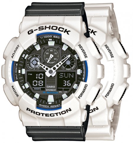 G-SHOCK SET GA-100B-7AER + BEZEL 10395292 + PASEK 10467764