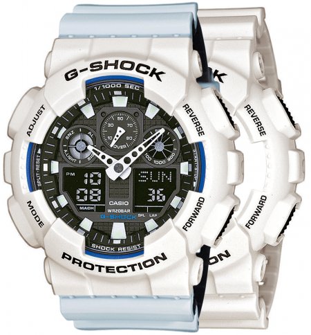 G-SHOCK SET GA-100B-7AER + BEZEL 10395292 + PASEK 10527469