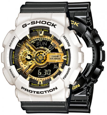 G-SHOCK SET GA-110GB-1AER + BEZEL 10395292 + PASEK 10467764