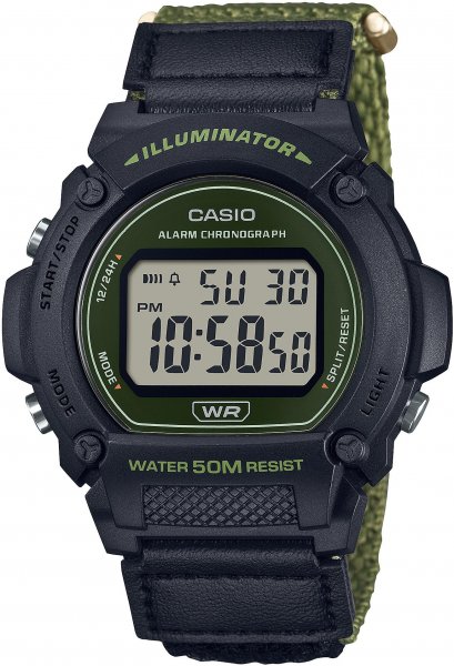 Casio W-219HB-3AVEF