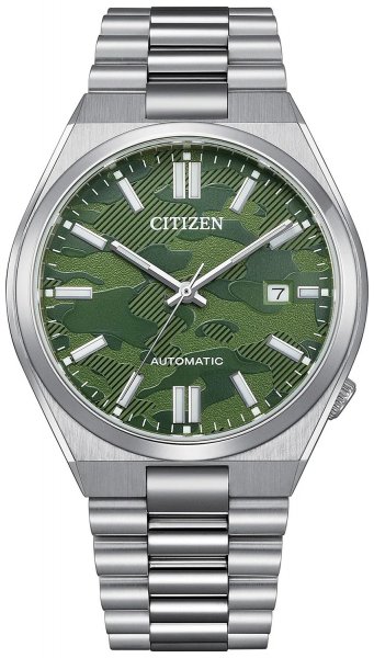 Citizen Tsuyosa Camo Green Automatic Classic Sapphire NJ0159-86X