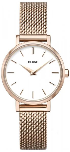 Cluse Petite Mesh Rose Gold/White Marble CW0101211003