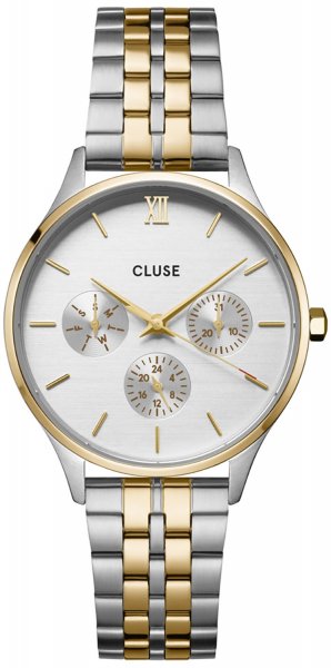 Cluse Minuit Multifunction Gold/Silver CW10704