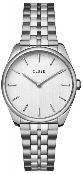 Cluse Féroce Petite Steel Silver Linen CW11219