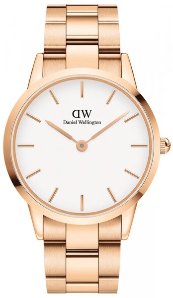 Daniel Wellington Iconic Link Amber 40mm Rosegold DW00100343