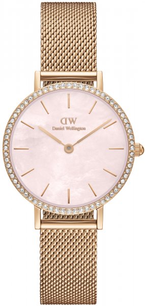 Daniel Wellington Petite Lumine Bezel Melrose Pink MOP 28 mm DW00100663